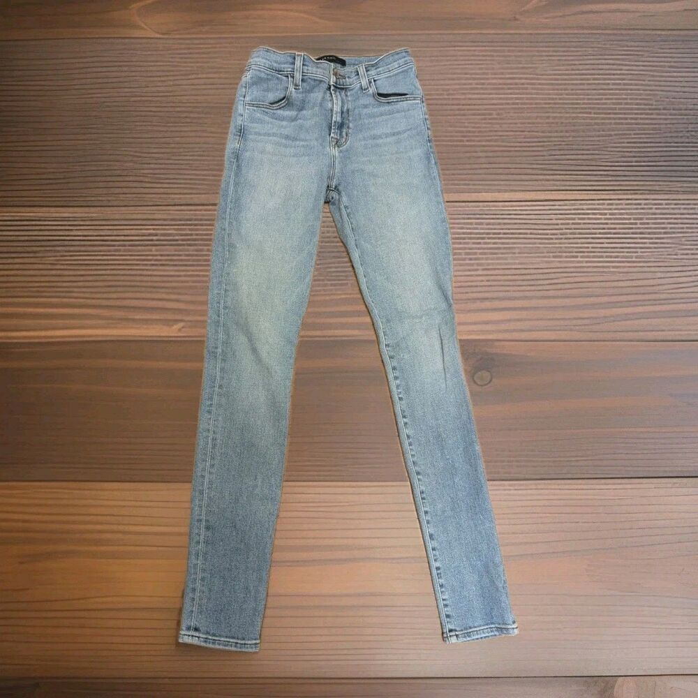 J Brand Womens Jeans Blue Size 26 Tawny Low Rise Skinny Denim Cotton Blend